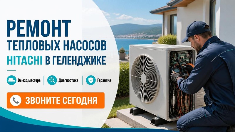 Ремонт тепловых насосов Hitachi
