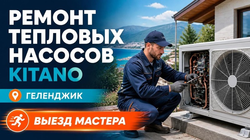 Ремонт тепловых насосов KITANO