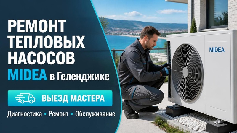 Ремонт тепловых насосов MIDEA