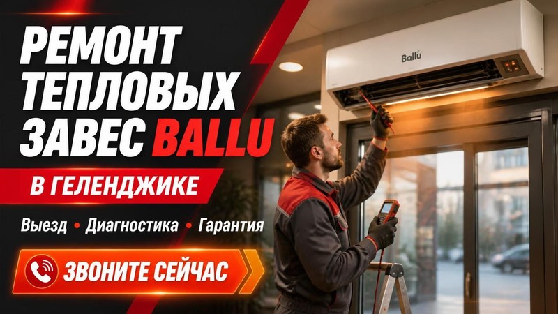 Ремонт тепловых завес BALLU