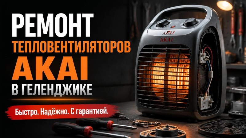 Ремонт тепловентиляторов AKAI