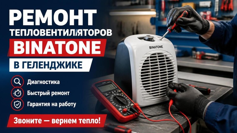 Ремонт тепловентиляторов BINATONE
