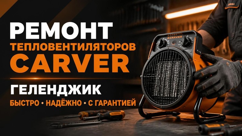 Ремонт тепловентиляторов Carver