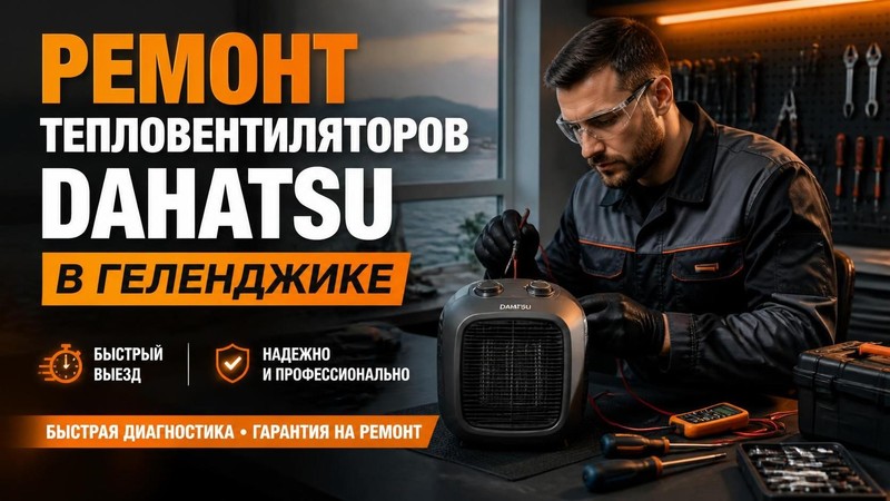 Ремонт тепловентиляторов DAHATSU