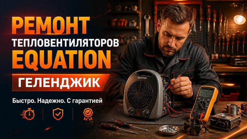 Ремонт тепловентиляторов EQUATION