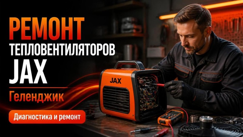 Ремонт тепловентиляторов JAX