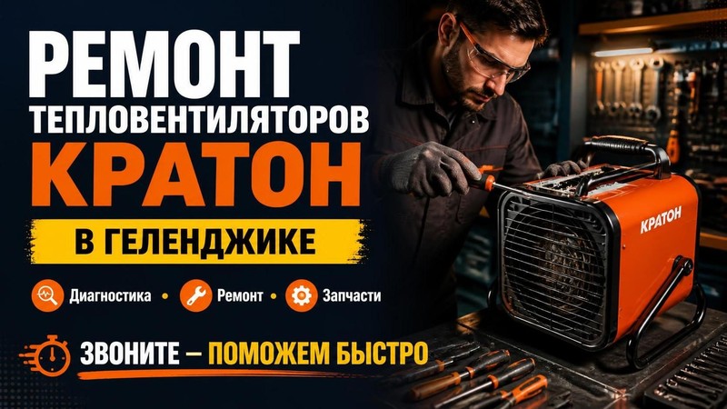 Ремонт тепловентиляторов Кратон