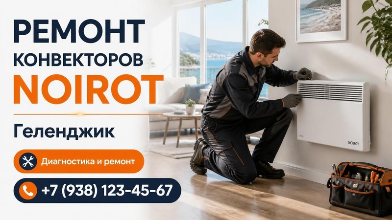 Ремонт конвекторов NOIROT