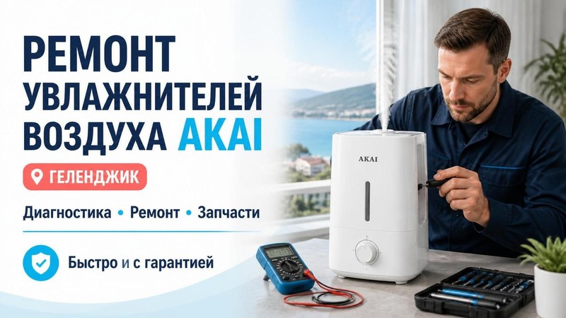 Ремонт увлажнителей воздуха AKAI