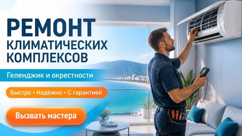 Ремонт климатических комплексов
