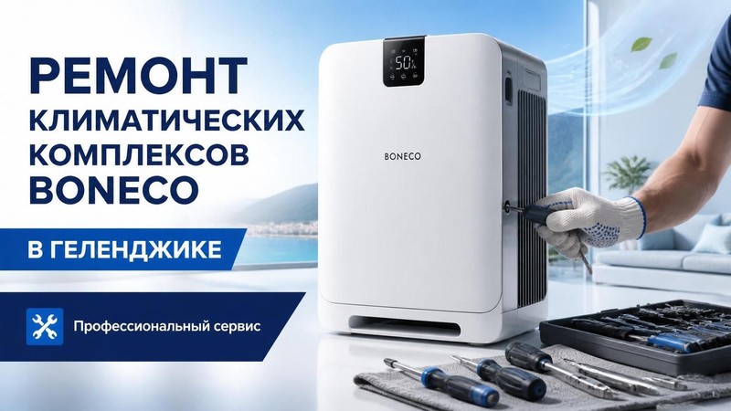 Ремонт климатических комплексов BONECO