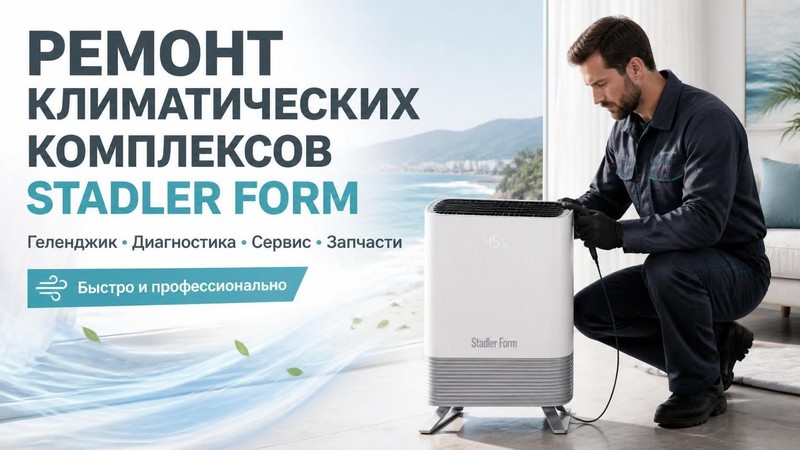 Ремонт климатических комплексов Stadler Form
