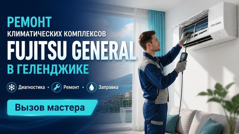 Ремонт климатических комплексов Fujitsu General