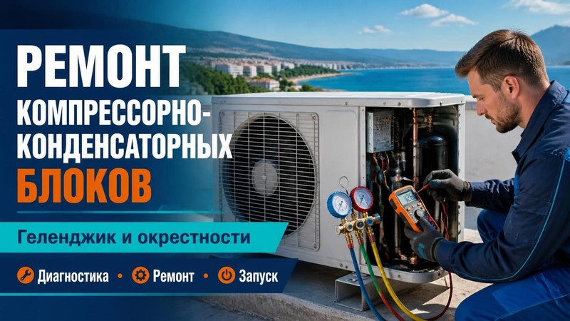 Ремонт компрессорно-конденсаторных блоков
