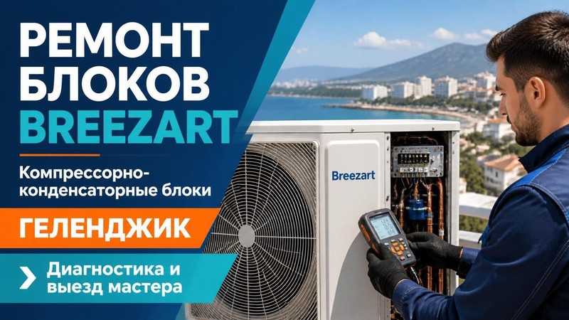 Ремонт компрессорно-конденсаторных блоков Breezart