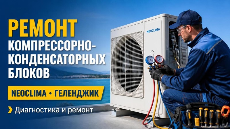 Ремонт компрессорно-конденсаторных блоков NEOCLIMA
