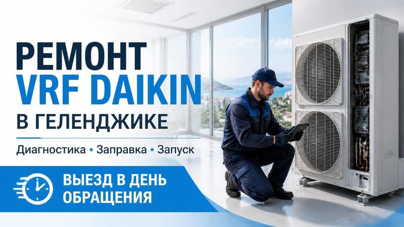 Ремонт vrf Daikin