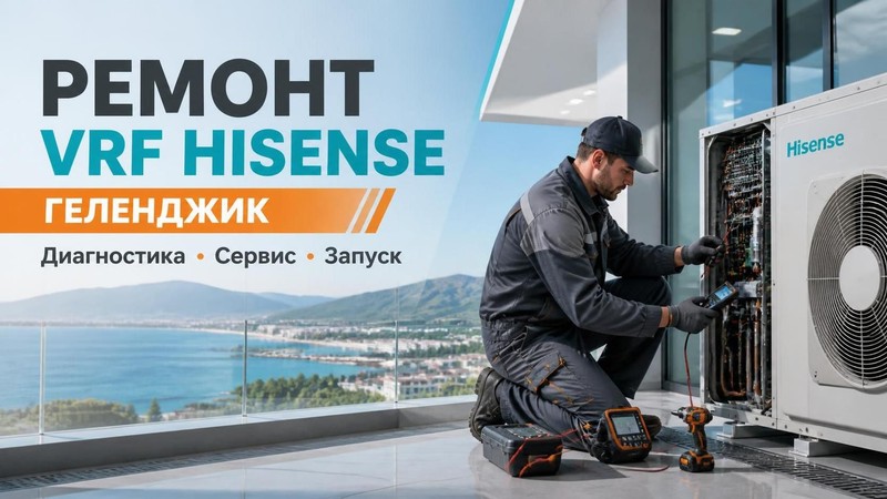 Ремонт vrf Hisense