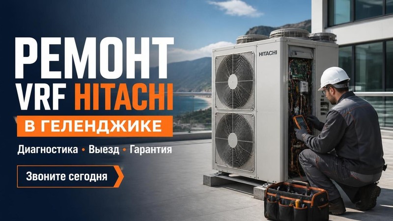 Ремонт vrf Hitachi