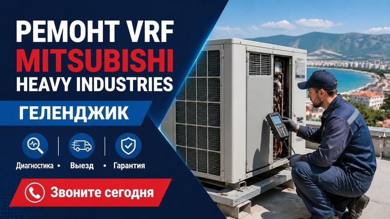 Ремонт vrf MITSUBISHI HEAVY INDUSTRIES