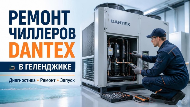 Ремонт чиллеров DANTEX