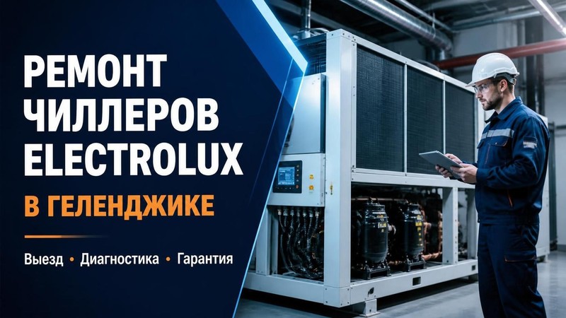Ремонт чиллеров Electrolux