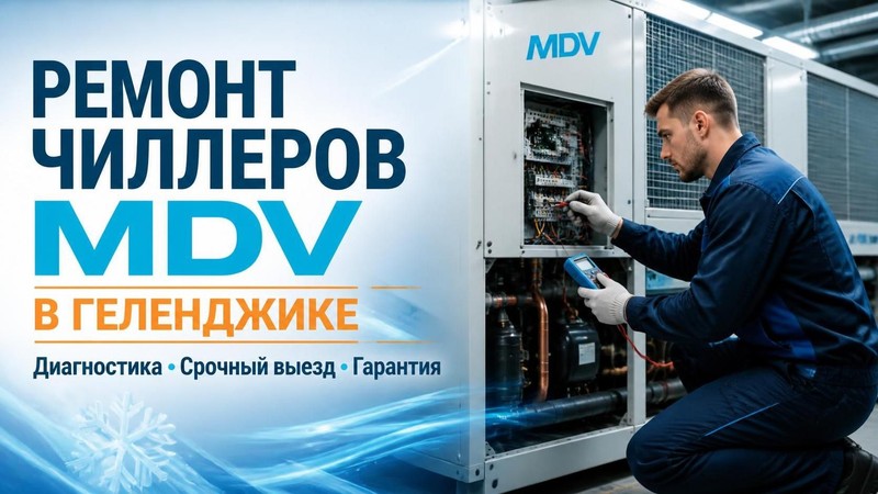 Ремонт чиллеров MDV