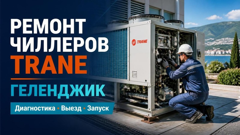 Ремонт чиллеров Trane