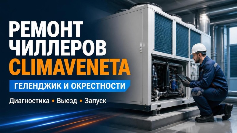 Ремонт чиллеров Climaveneta (Италия