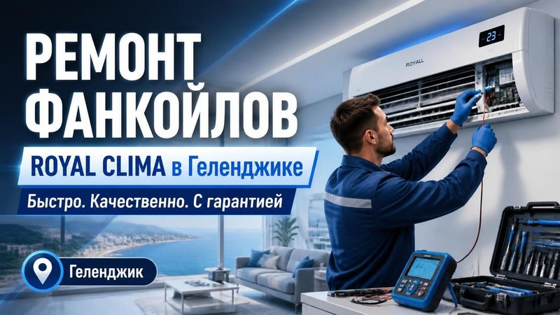 Ремонт фанкойлов ROYAL CLIMA