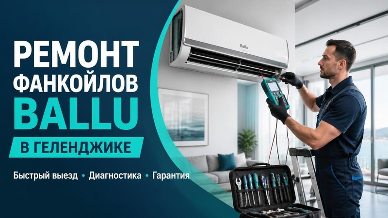 Ремонт фанкойлов BALLU