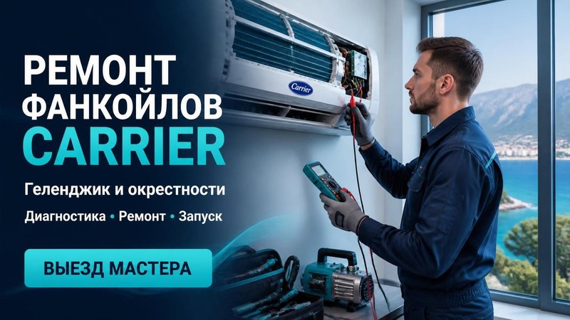 Ремонт фанкойлов CARRIER