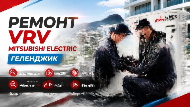 Ремонт vrv Mitsubishi electric