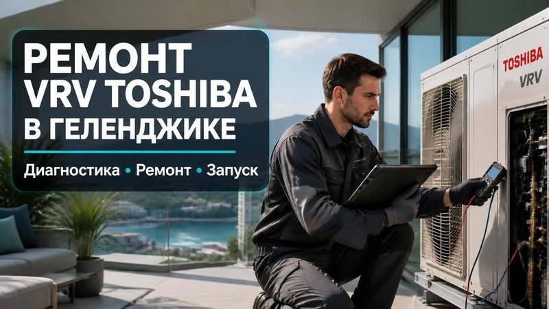 Ремонт vrv Toshiba