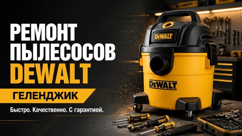 Ремонт пылесосов DEWALT
