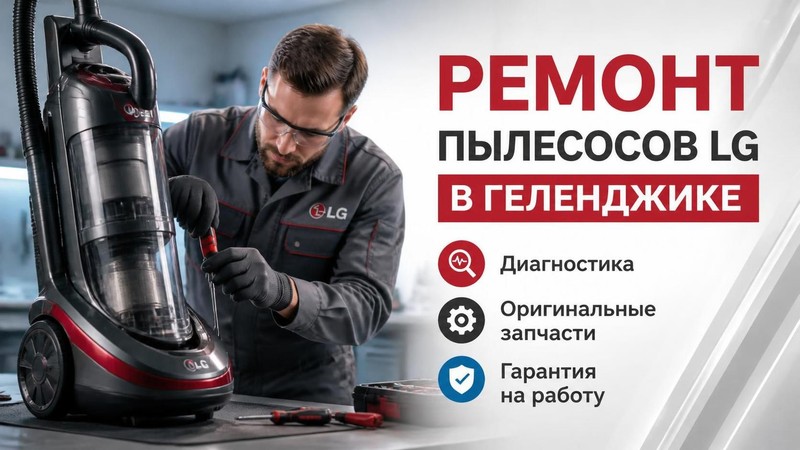 Ремонт пылесосов LG