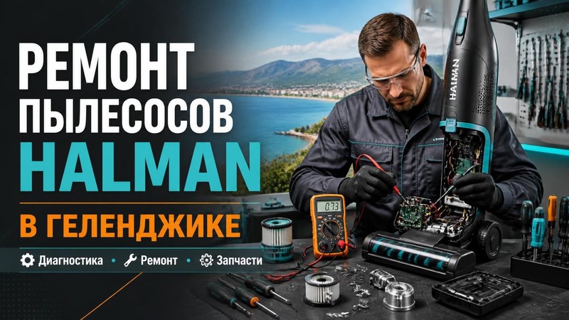 Ремонт пылесосов HALMAN