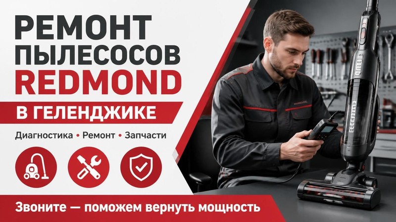 Ремонт пылесосов REDMOND