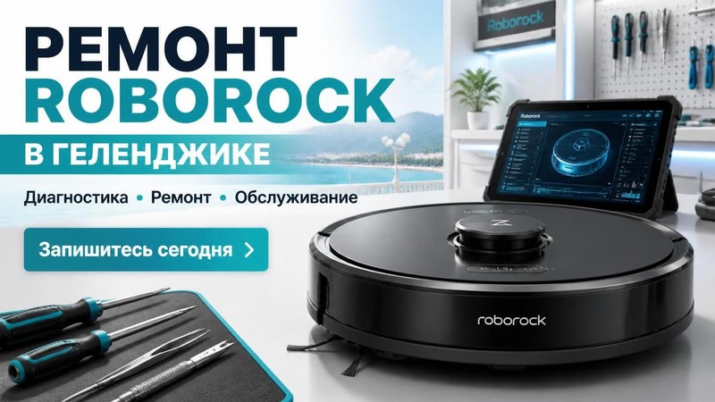 Ремонт роботов-пылесосов Roborock