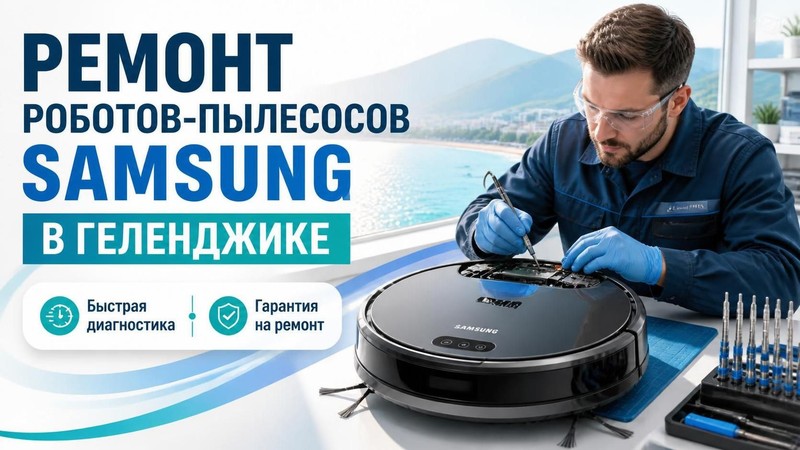 Ремонт роботов-пылесосов Samsung