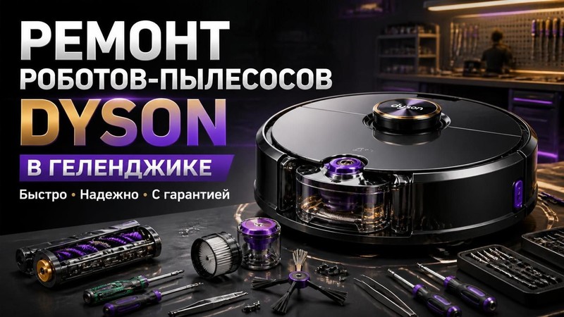 Ремонт роботов-пылесосов Dyson — Владимир, фото