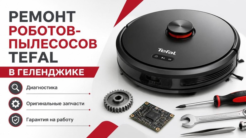 Ремонт роботов-пылесосов Tefal — Павел, фото
