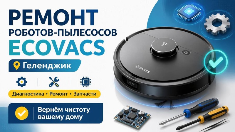 Ремонт роботов-пылесосов ECOVACS — Михаил, фото