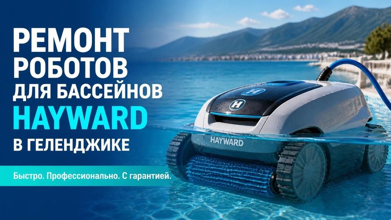 Ремонт роботов для бассейнов Hayward — Андрей, фото