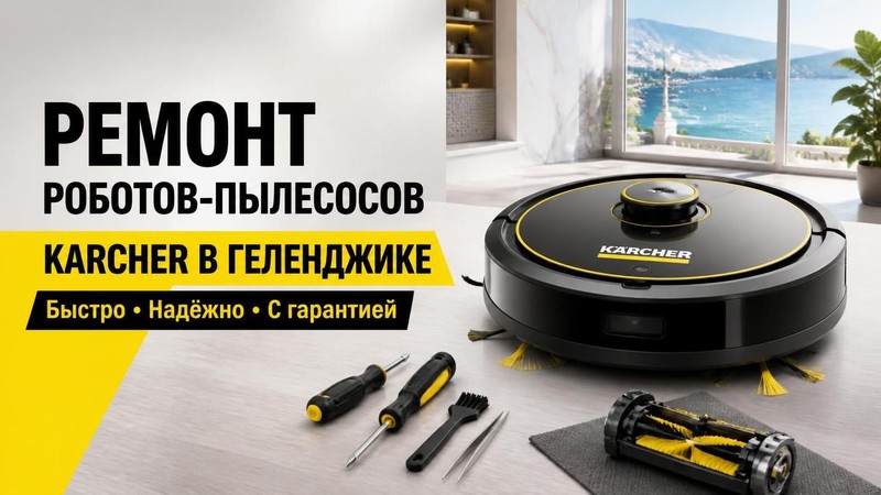 Ремонт роботов-пылесосов KARCHER