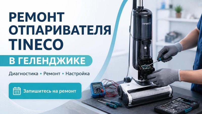 Ремонт отпаривателя Tineco