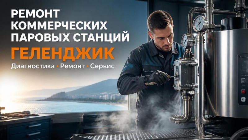 Ремонт коммерческих паровых станций