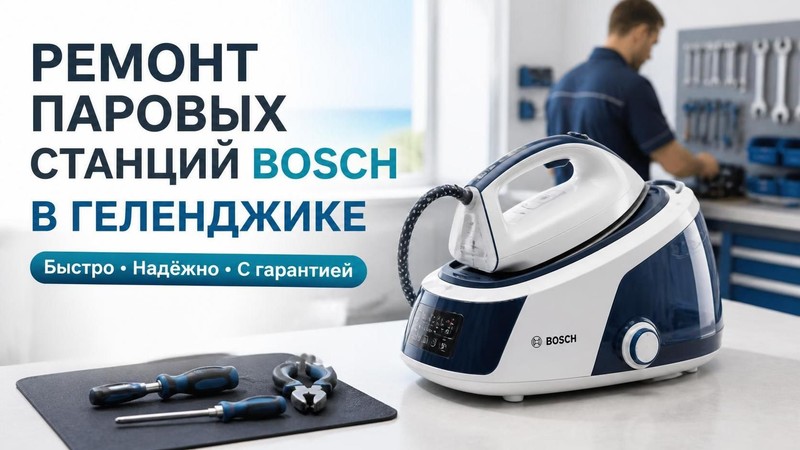 Ремонт паровой станции Bosch