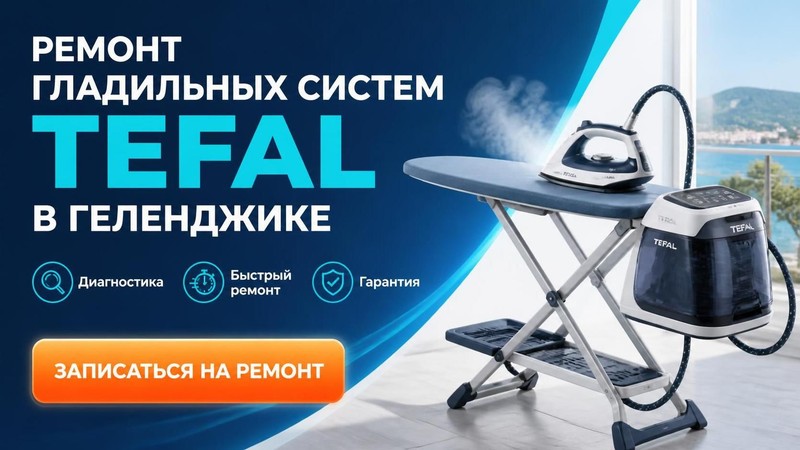 Ремонт гладильных систем TEFAL