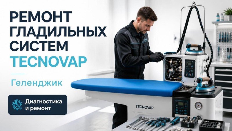 Ремонт гладильных систем TECNOVAP